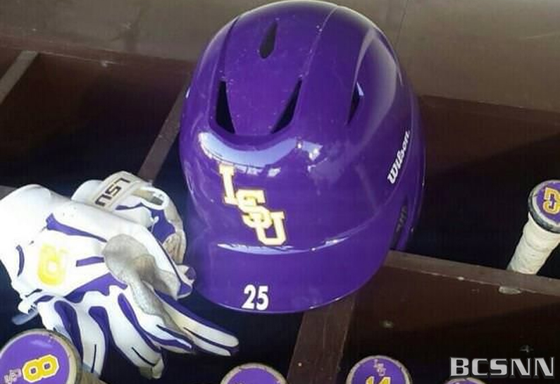 Lsu sales baseball helmet