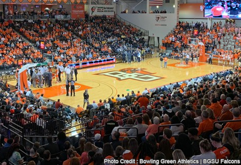 Bowling Green Men s Basketball Knocks Off Toledo Inside The Stroh