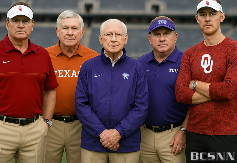 The Top Five College Football Coaches To Win Conference Championships In The Big 12